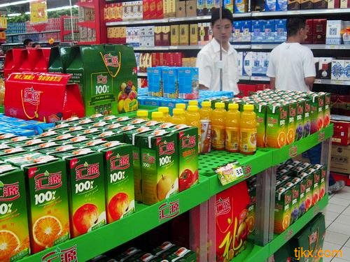 汇源果汁部分产品降价3成 图
